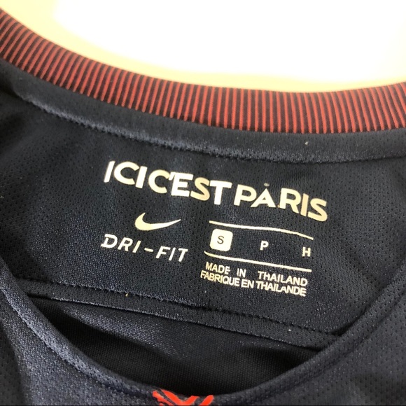 🐍 Nike PSG #10 Neymar JR 17/18 Home Jersey (S) - Picture 6 of 8